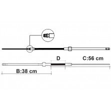 CABLE PARA SISTEMA DE DIRECCIÓN MECÁNICA