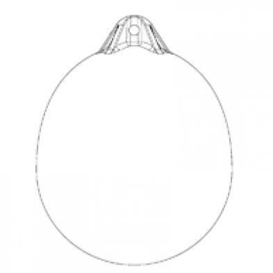 OCEAN Defensa Classic R1,Blanca/ Azul, 28x38cm