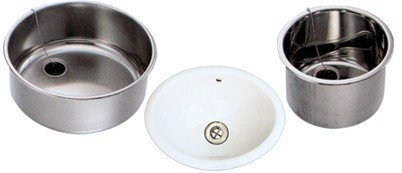 Cilindric and oval sinks