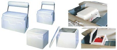 Dry storage box seats